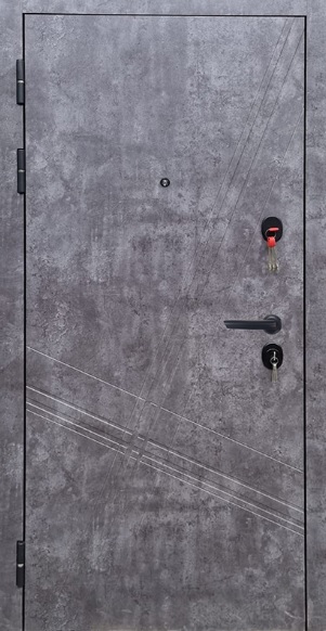 Алмаз Входная дверь Берилл 3, арт. 0004654 - фото №1 (внешняя сторона)